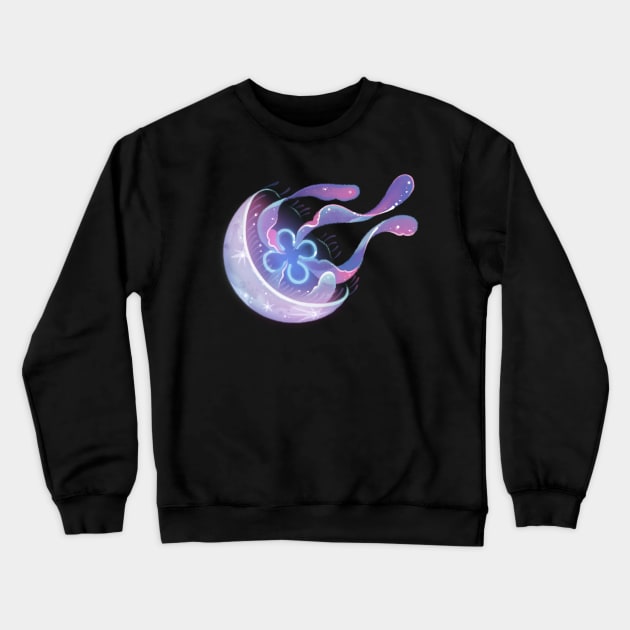 Moon jelly Crewneck Sweatshirt by pikaole